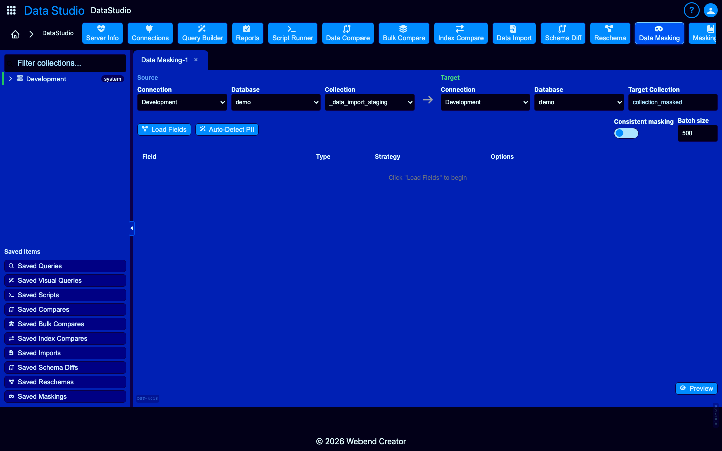 Data Masking tool