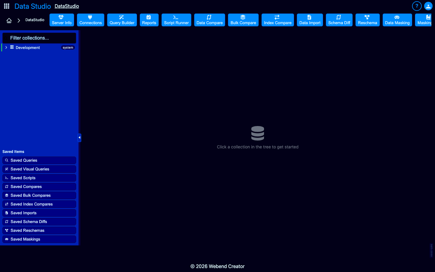 DataStudio workspace